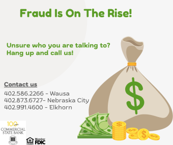 Fraud is on the rise!